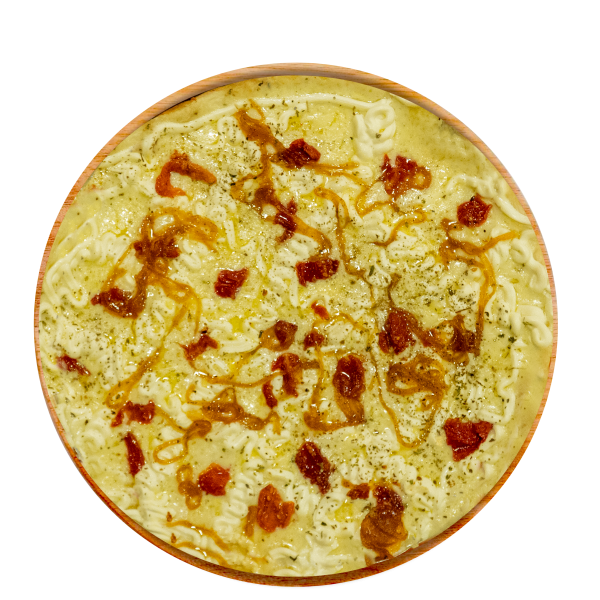 PIZZA GLACIADA COM CREAM CHEESE Pizza Glaciada